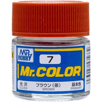 Mr Hobby (Gunze) C007 Mr Color Gloss Brown Lacquer Paint 10ml