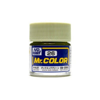 Mr Hobby (Gunze) C026 Mr Color Semi Gloss Duck Egg Green Lacquer Paint 10ml