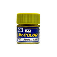 Mr Hobby (Gunze) C027 Mr Color Semi Gloss Interior Green Lacquer Paint 10ml