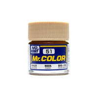 Mr Hobby (Gunze) C051 Mr Color Semi Gloss Flesh Lacquer Paint 10ml