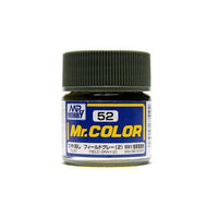 Mr Hobby (Gunze) C052 Mr Color Flat Field Grey 2 Lacquer Paint 10ml