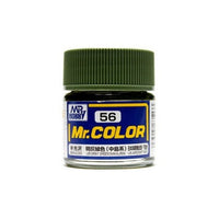 Mr Hobby (Gunze) C056 Mr Color Semi Gloss IJN Grey Green Nakajima Lacquer Paint 10ml