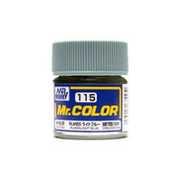 Mr Hobby (Gunze) C115 Mr Color Semi Gloss RLM65 Light Blue Lacquer Paint 10ml