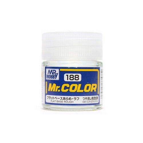 Mr Hobby (Gunze) C188 Mr Color Clear Flat Base Rough Lacquer Paint 10ml