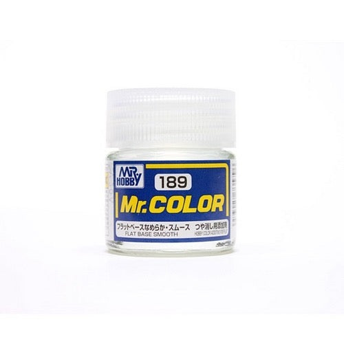 Mr Hobby (Gunze) C189 Mr Color Clear Flat Base Smooth Lacquer Paint 10ml