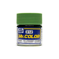 Mr Hobby (Gunze) C312 Mr Color Semi Gloss Green FS34227 Lacquer Paint 10ml