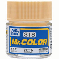Mr Hobby (Gunze) C318 Mr Color Semi Gloss Radome Lacquer Paint 10ml