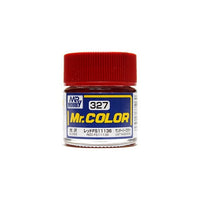 Mr Hobby (Gunze) C327 Mr Color Gloss Red FS11136 Lacquer Paint 10ml