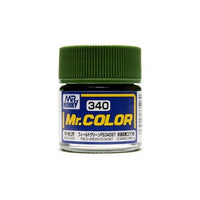 Mr Hobby (Gunze) C340 Mr Color Semi Gloss Field Green FS34097 Lacquer Paint 10ml