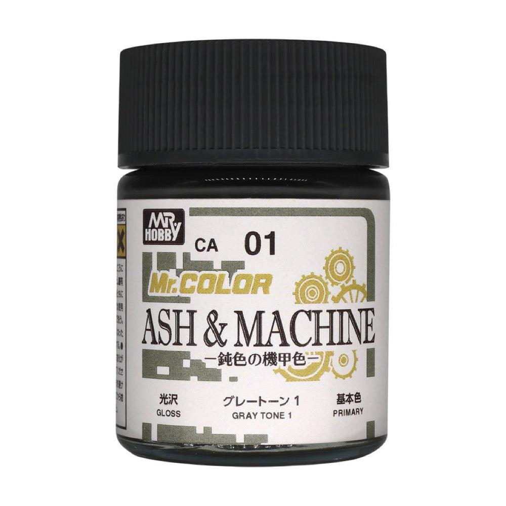Mr Hobby (Gunze) CA01 Ash & Machine Grey Tone 1 Glos