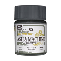 Mr Hobby (Gunze) CA02 Ash & Machine Grey Tone 2 Glos