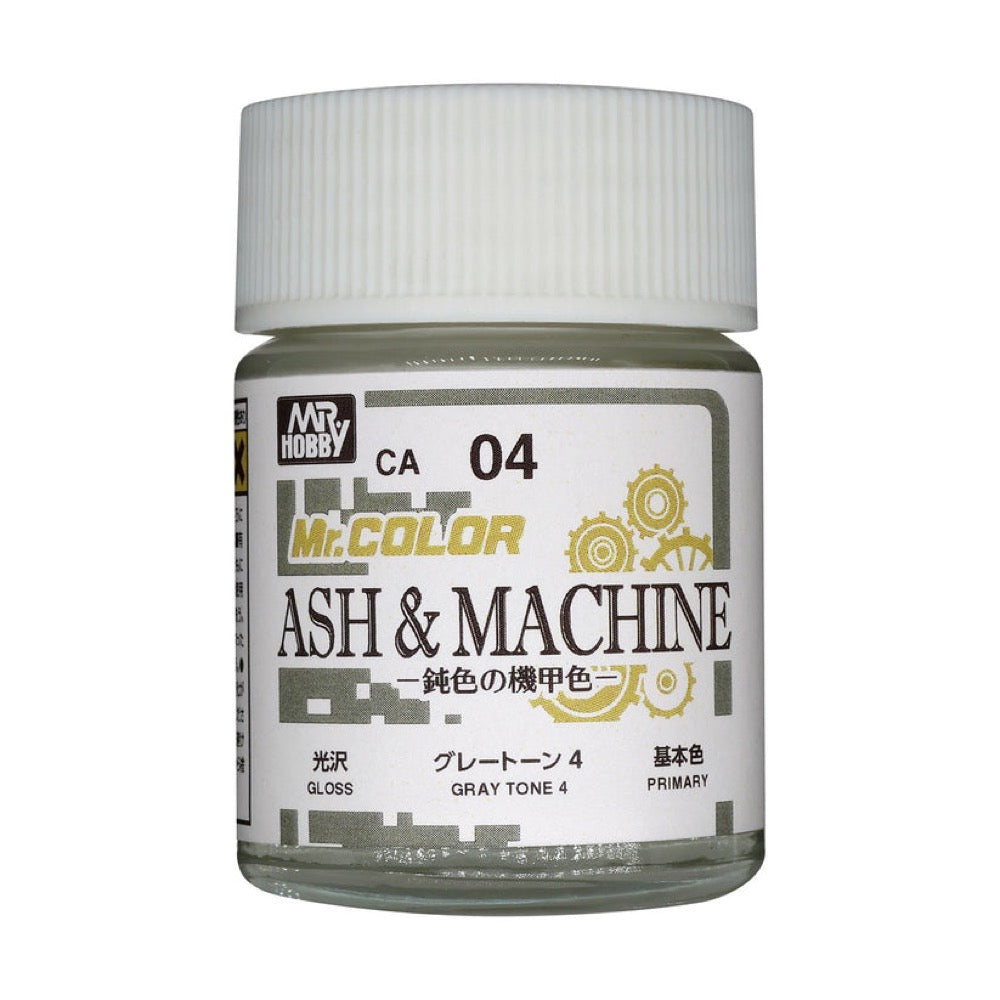 Mr Hobby (Gunze) CA04 Ash & Machine Grey tone 4 Glos