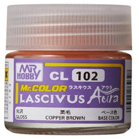 Mr Hobby (Gunze) CL102 Mr Color Lascivus Copper Brown Lacquer Paint 10ml