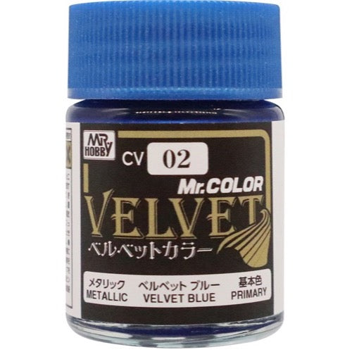 Mr Hobby (Gunze) CV02 Mr Velvet Colour Metallic Blue