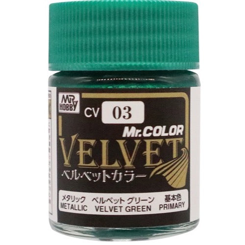Mr Hobby (Gunze) CV03 Mr Velvet Colour Metallic Green