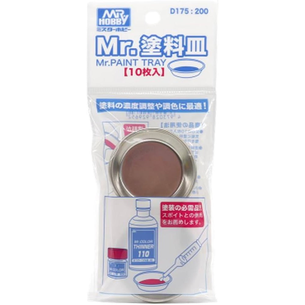 Mr Hobby (Gunze) D175 Mr Paint Tray 10pc