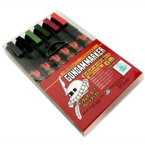 Mr Hobby (Gunze) GMS108 Gundam Marker Zeon Army Set