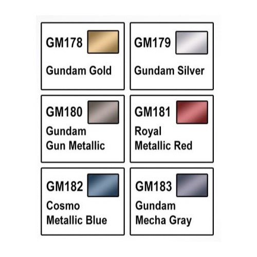 Mr Hobby (Gunze) GMS126 Gundam Markers Fine Edge Set 2