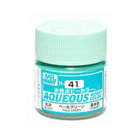 Mr Hobby (Gunze) H041 Aqueous Gloss Pale Green Acrylic Paint 10ml
