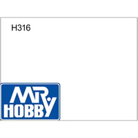 Mr Hobby (Gunze) H316 Aqueous Gloss White FS17875 Acrylic Paint 10ml