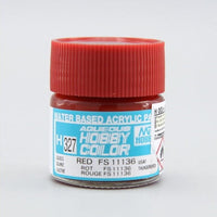 Mr Hobby (Gunze) H327 Aqueous Gloss Red FS11136 Acrylic Paint 10ml
