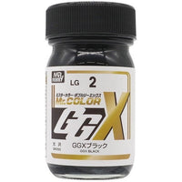 Mr Hobby (Gunze) LG002 Mr Colour GGX Gloss Black 60ml