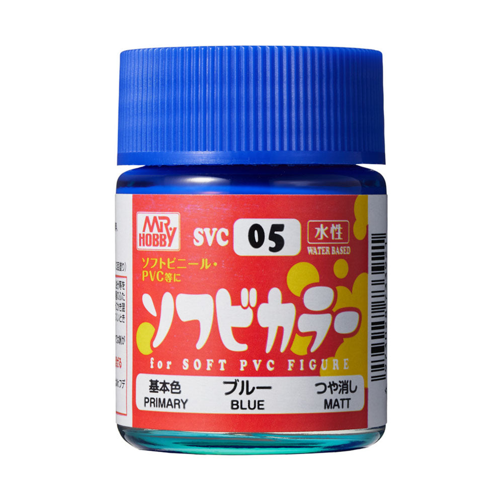 Mr Hobby (Gunze) SVC05 Soft Vinyl Color Flat Blue 18m