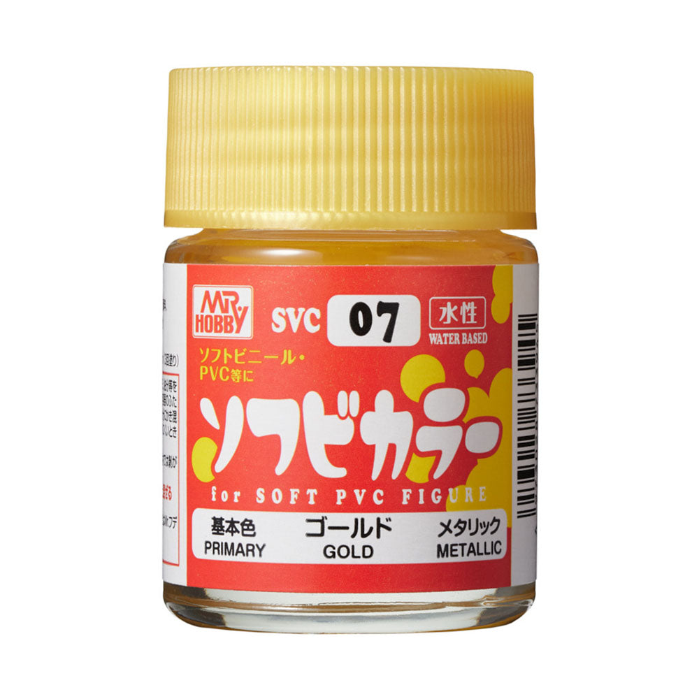 Mr Hobby (Gunze) SVC07 Soft Vinyl Color Gold 18ml