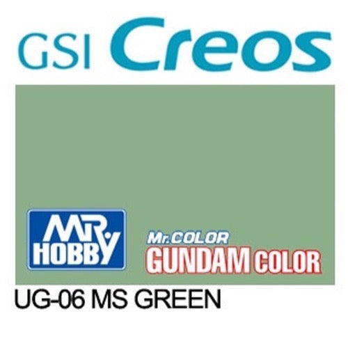 Mr Hobby (Gunze) UG06 Mr Color Gundam Color Green Lacqeur Paint 10ml