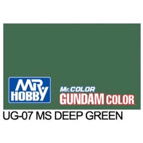 Mr Hobby (Gunze) UG07 Mr Color Gundam Color Deep Green Lacqeur Paint 10ml
