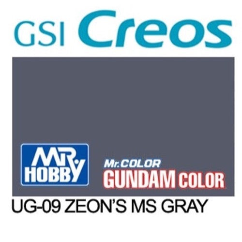 Mr Hobby (Gunze) UG09 Mr Color Gundam Color Zeon Grey Lacqeur Paint 10ml