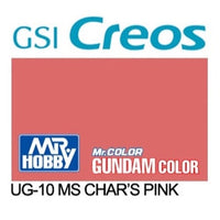 Mr Hobby (Gunze) UG10 Mr Color Gundam Color Character Pink Lacqeur Paint 10ml