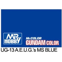 Mr Hobby (Gunze) UG13 Mr Color Gundam Color Zeta Blue Lacqeur Paint 10ml
