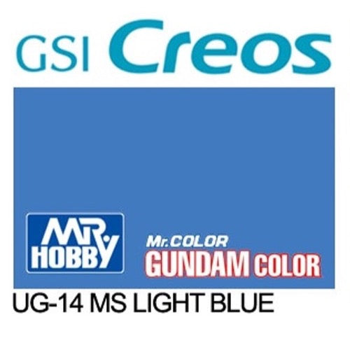 Mr Hobby (Gunze) UG14 Mr Color Gundam Color Light Blue Lacqeur Paint 10ml