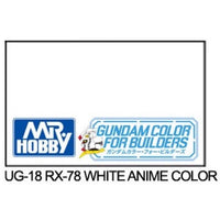 Mr Hobby (Gunze) UG18 Mr Color Gundam Color RX-78 White Version Lacquer Paint 10ml