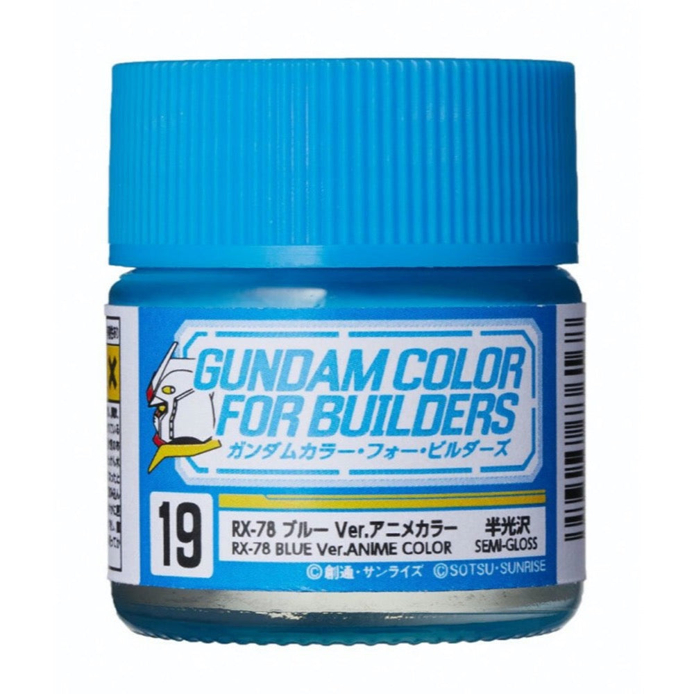 Gunze UG19 Gundam Color RX-78 Blue Version Lacquer Paint 12ml