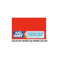 Mr Hobby (Gunze) UG20 Mr Color Gundam Color RX-78 Red Version Lacquer Paint 10ml