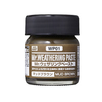 Gunze WP01 Mr. Weathering Paste Mud Brown