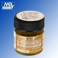 Mr Hobby (Gunze) WP04 Mr Weathering Paste Mud Yellow 40ml