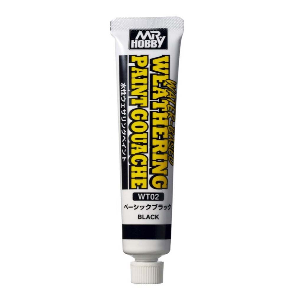 Mr Hobby (Gunze) WT02 Gouache Weathering Black