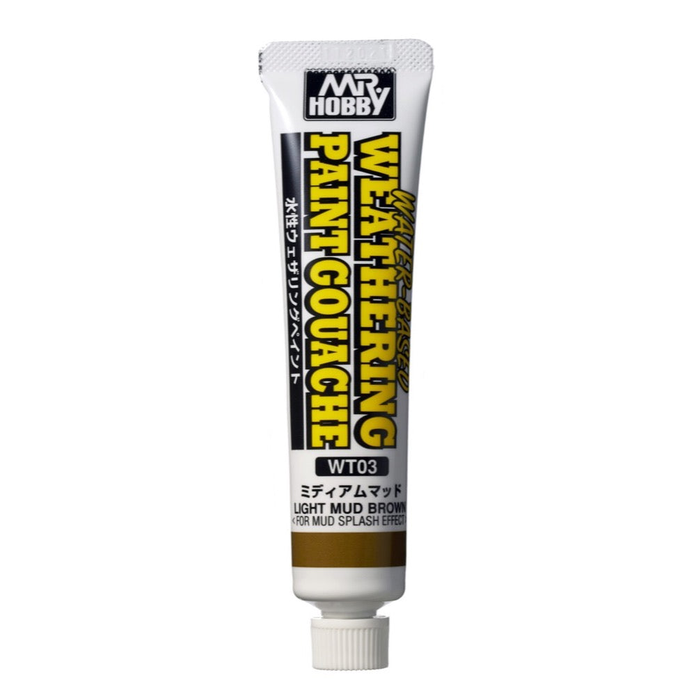 Mr Hobby (Gunze) WT03 Gouache Weathering Light Mud