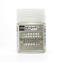 Mr Hobby (Gunze) XC03 Acrylic Mr Crystal Colour Ruby Red Lacquer Paint 10ml
