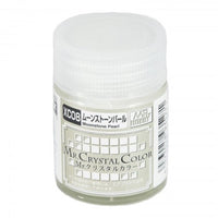 Mr Hobby (Gunze) XC08 Acrylic Mr Crystal Colour Moonstone Pearl Lacquer Paint 10ml