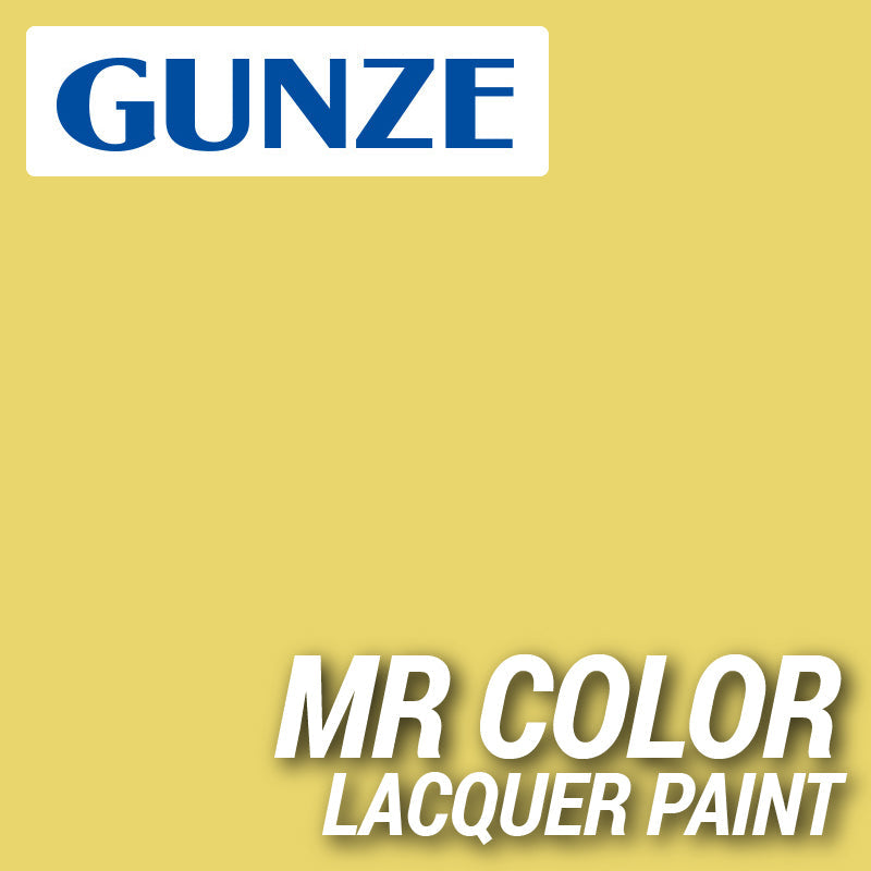 Mr Hobby (Gunze) C313 Mr Color Semi Gloss Yellow FS33531 Lacquer Paint 10ml