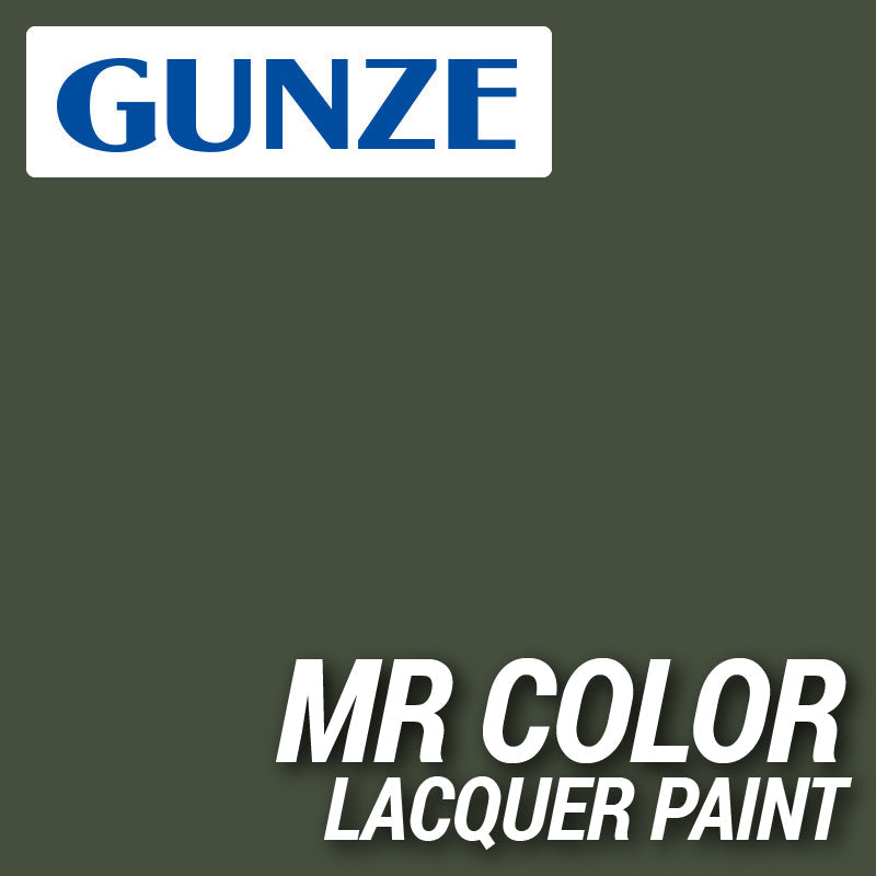 Mr Hobby (Gunze) C330 Mr Color Semi Gloss Dark Green BS381 C641 Lacquer Paint 10ml