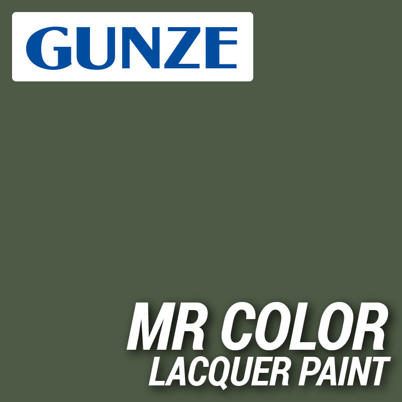 Mr Hobby (Gunze) C340 Mr Color Semi Gloss Field Green FS34097 Lacquer Paint 10ml