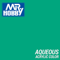 Mr Hobby (Gunze) H016 Aqueous Gloss IJA Green Acrylic Paint 10ml