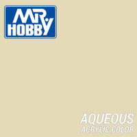 Mr Hobby (Gunze) H034 Aqueous Gloss Cream Yellow Acrylic Paint 10ml