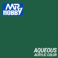 Mr Hobby (Gunze) H036 Aqueous Gloss Dark Green Acrylic Paint 10ml
