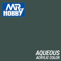 Mr Hobby (Gunze) H080 Aqueous Flat Khaki Green Acrylic Paint 10ml